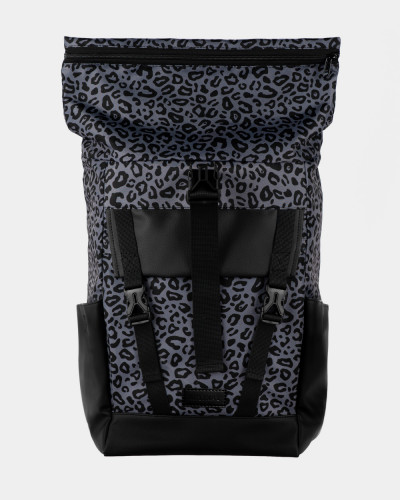 "WIDE 1" PRINT LEOPARD GRAU