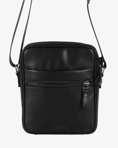 MESSENGER "LARGE" PERFORATION, BLACK