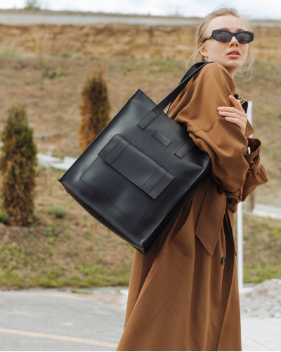 "OFFICE BAG" CZARNA