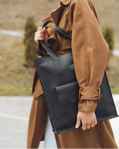 "OFFICE BAG" BLACK