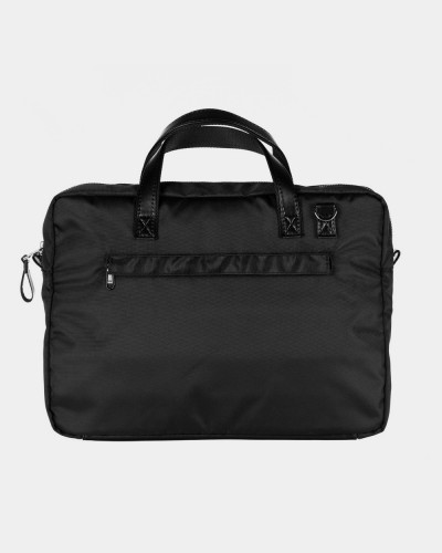 "SATCHEL" POLYESTER,SCHWARZ