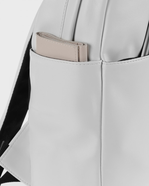 "MINIMAL" ECO-LEATHER, WHITE