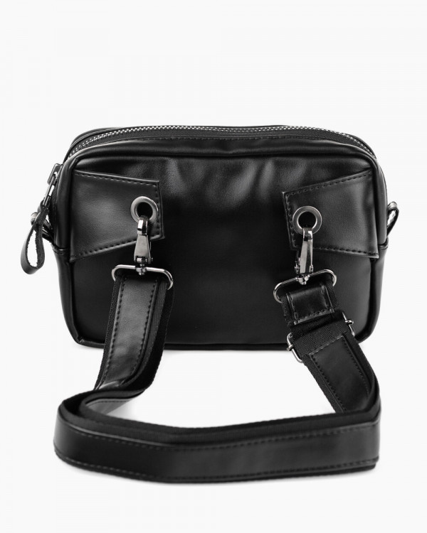 "OPTION 02" ECO-LEATHER BLACK