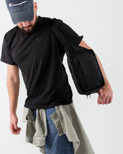 "HIP PACK LARGE" MATTE, BLACK