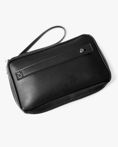 WALLET CLUTCH, BLACK