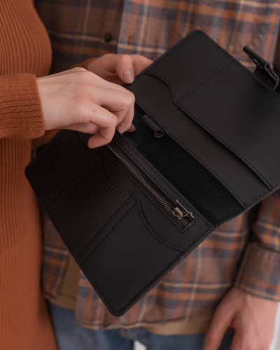 "HOLDER XL"WALLET BLACK