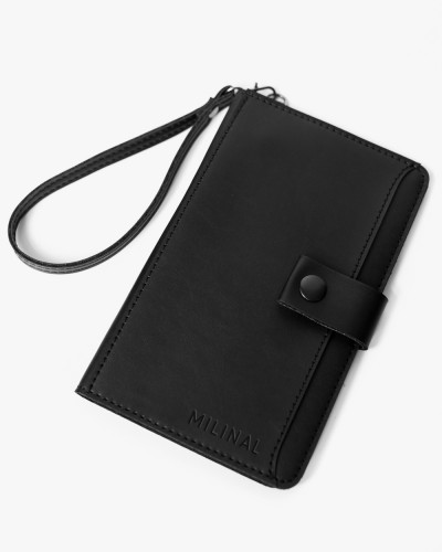 "HOLDER XL"WALLET BLACK