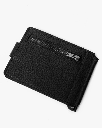 "HOLDER" WALLET BLACK, MATTE