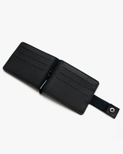 "HOLDER" WALLET BLACK, MATTE