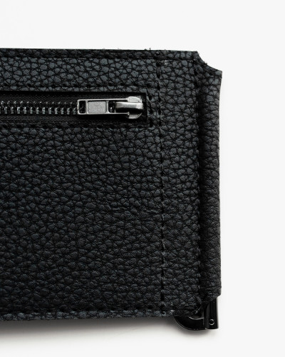 "HOLDER" WALLET BLACK, MATTE