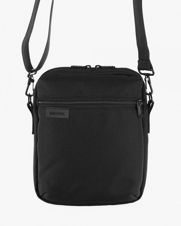 MESSENGER "DOPP" POLYESTER, BLACK