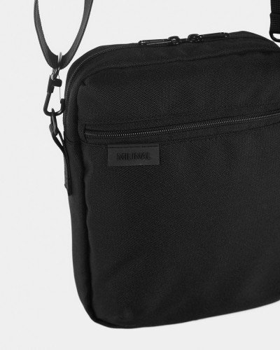 MESSENGER "DOPP" POLYESTER, BLACK