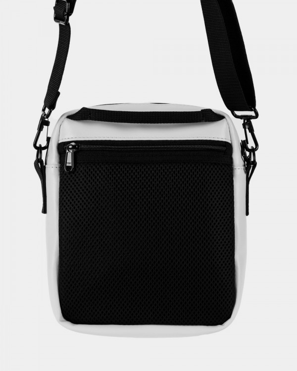 MESSENGER "DOPP" ECO LEATHER, WHITE