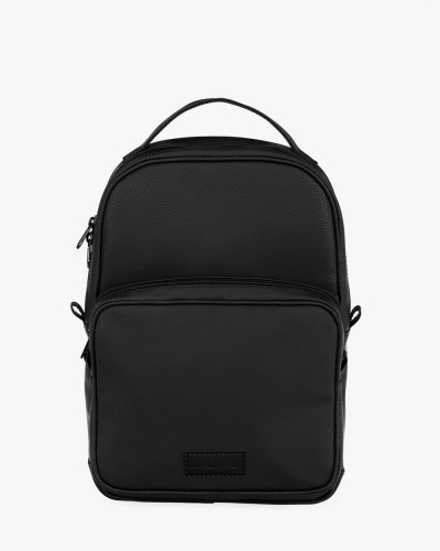 "MONO MINI 01" ECO-LEATHER, BLACK