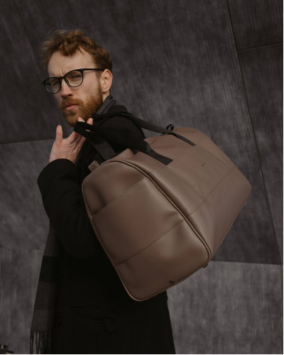 "BAREL BAG" ÖKOLEDER, BEIGE