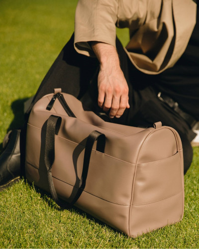 "BAREL BAG" ÖKOLEDER, BEIGE