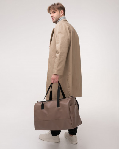 "BAREL BAG" ÖKOLEDER, BEIGE