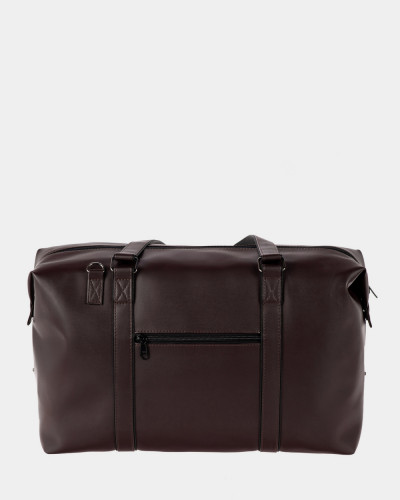 "UNIVERSAL BAG 01" ECO-LEATHER,BROWN