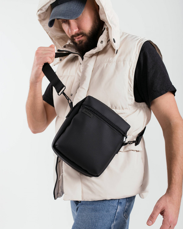 MESSENGER "DOPP" MATTE, BLACK