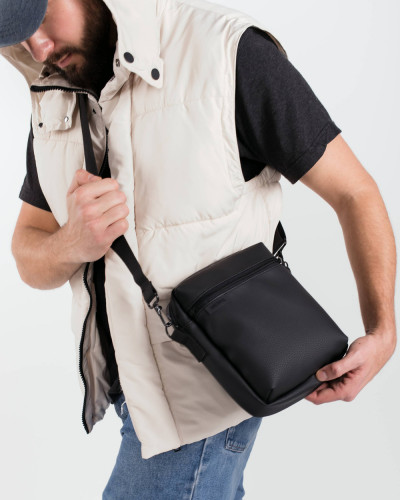 MESSENGER "DOPP" MATTE, BLACK