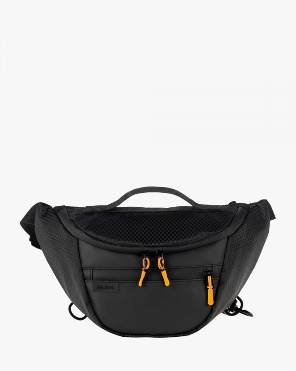 "TECH BAG" POLYESTER, NEO BLACK