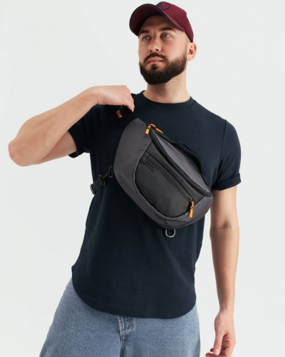 „TECH BAG“ POLYESTER, NEO GRAU