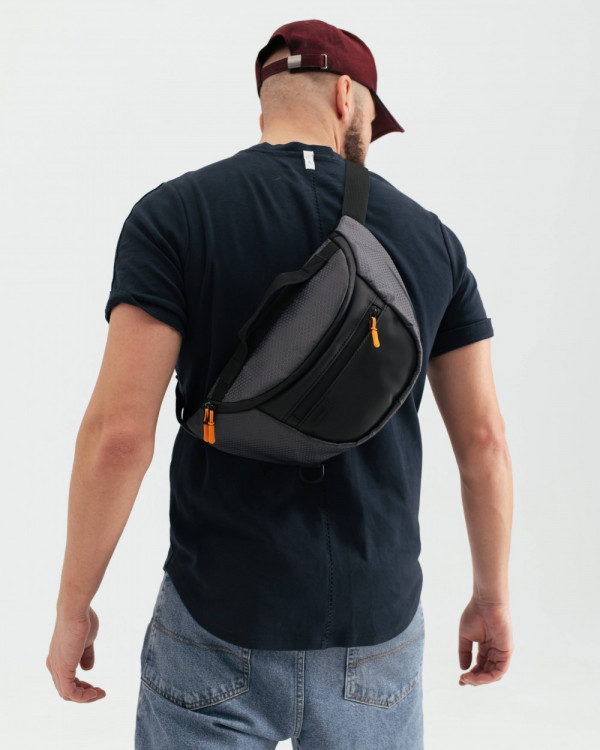 "TECH BAG" POLYESTER, NEO GRAY