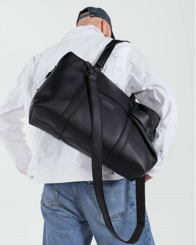 "UNIVERSAL BAG 01" ÖKOLEDER,SCHWARZ