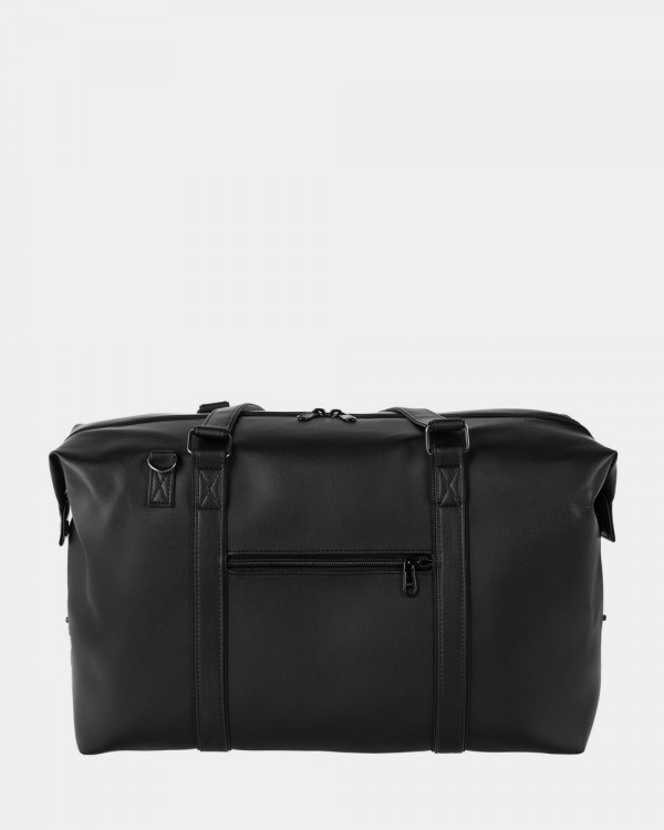 "UNIVERSAL BAG 01" ECO-LEATHER,BLACK