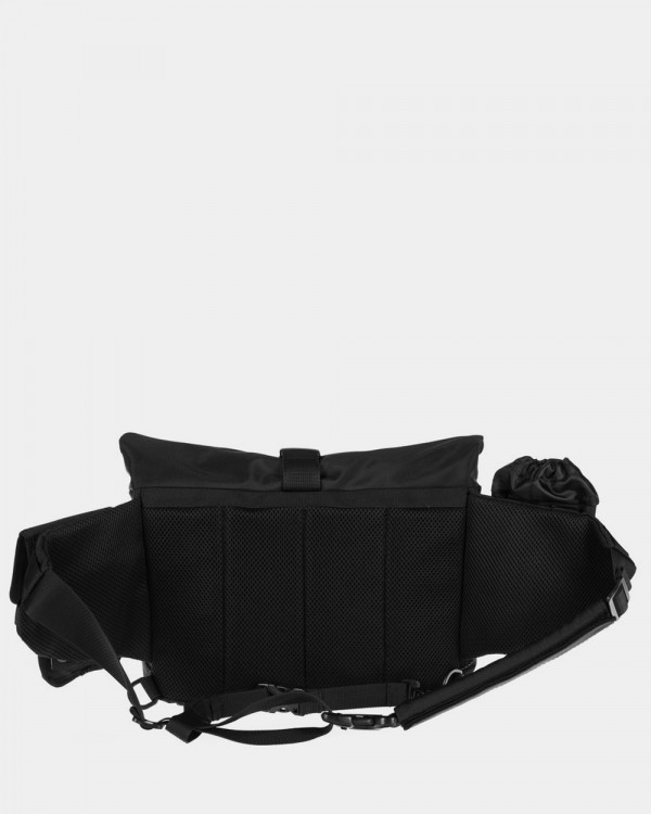 MESSENGER "ROLL" POLYESTER, BLACK