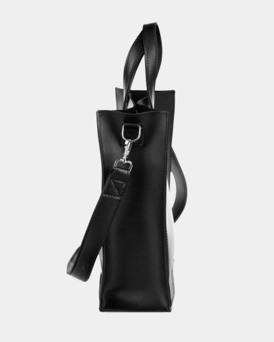 "BLAIR" ECO-LEATHER, BLACK