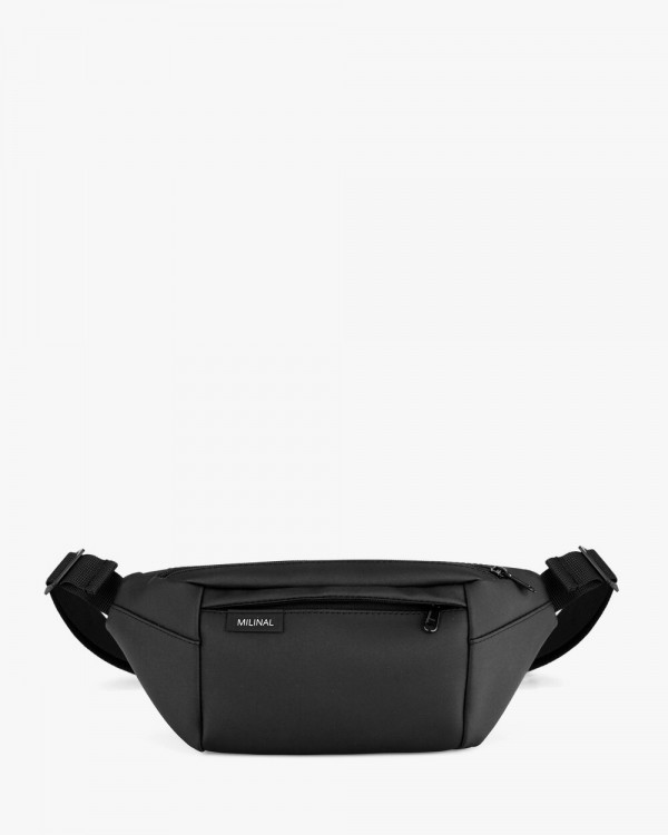 "SHUTTLE BAG" MATTE, BLACK