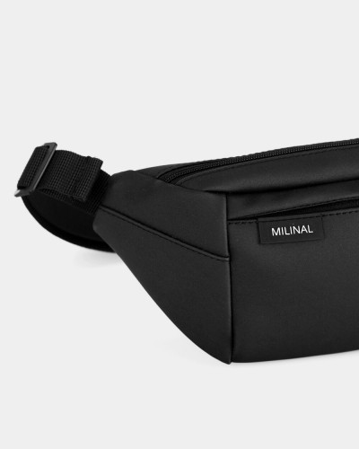 "SHUTTLE BAG" MATTE, BLACK