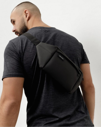 "SHUTTLE BAG" MATTE, BLACK