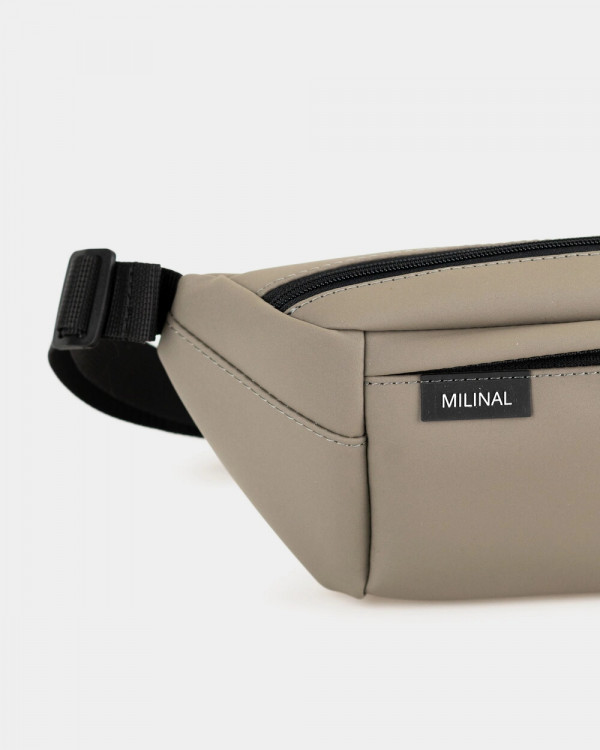 "SHUTTLE BAG" MATTE, GRAY