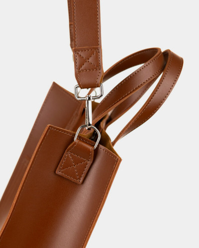 "BLAIR" ECO-LEATHER, CARAMEL