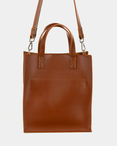 "BLAIR" ECO-LEATHER, CARAMEL