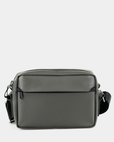 "JET LARGE" ECO LEATHER, GRAY