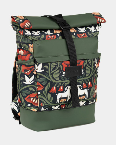 "ROLLTOP 2" PRINT FLORA UND FAUNA