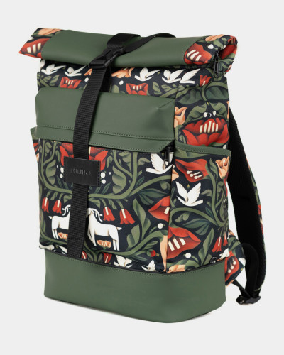 "ROLLTOP 2" PRINT FLORA UND FAUNA