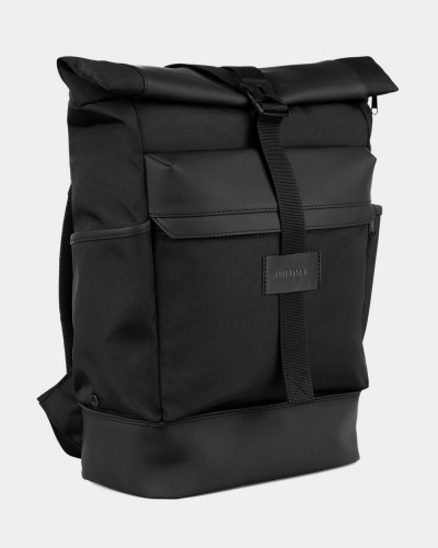 "ROLLTOP 2" POLYESTER, BLACK