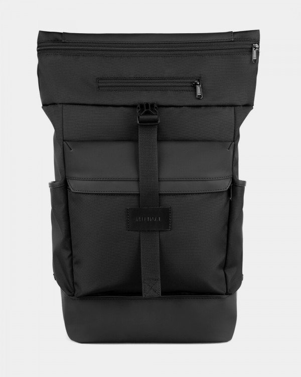 "ROLLTOP 2" POLYESTER, BLACK